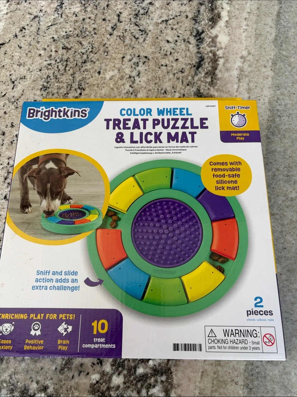 Dog Treat Puzzle and Lick Mat